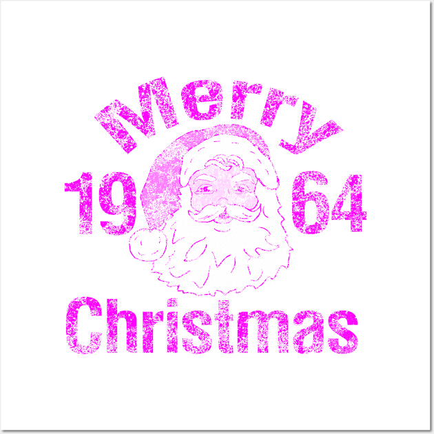 Retro Merry Christmas 1964 Wall Art by Eric03091978